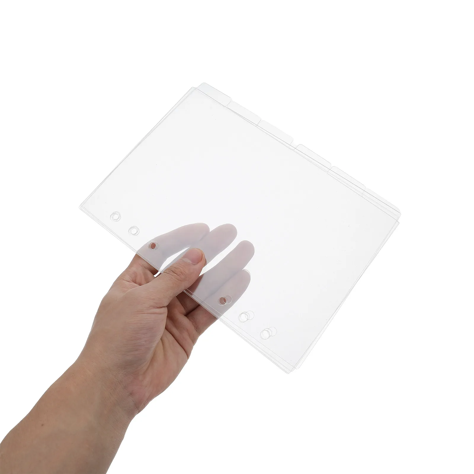 6Pcs Acrylic Notebook Binder Transparent Removable Cover Sheets for DIY Journal Planner Student Insert Refillable Pages
6Pcs Acrylic Notebook Binder Transparent Removable Cover Sheets for DIY Journal Planner Student Insert Refillable Pages