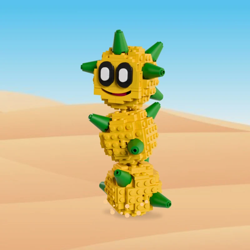 416PCS MOC Super Marioer Pokey Cactus Enemy Building Blocks Bowser's Army Model DIY Model Building Blocks Birthday Toys Gift
416PCS MOC Super Marioer Pokey Cactus Enemy Building Blocks Bowser's Army Model DIY Model Building Blocks Birthday Toys Gift