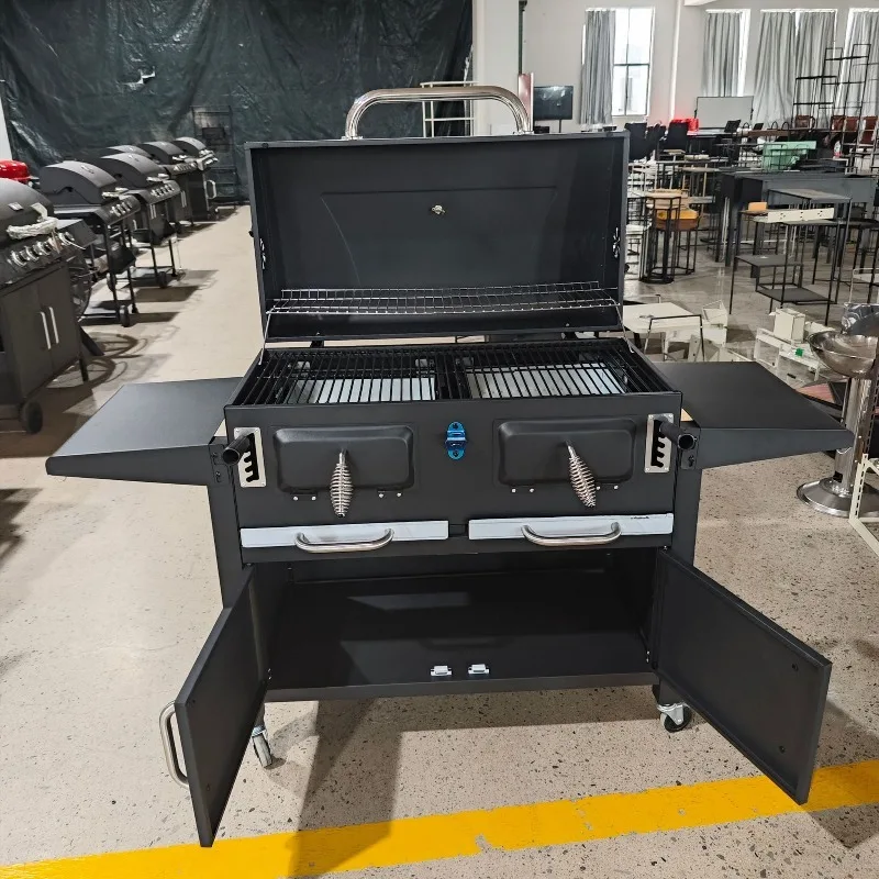 Airo Factory Direct Heavy-Duty American Camping Charcoal Grill Large Capacity Smoker & Eco Square BBQ Modern Style for Outdoor
Airo Factory Direct Heavy-Duty American Camping Charcoal Grill Large Capacity Smoker & Eco Square BBQ Modern Style for Outdoor