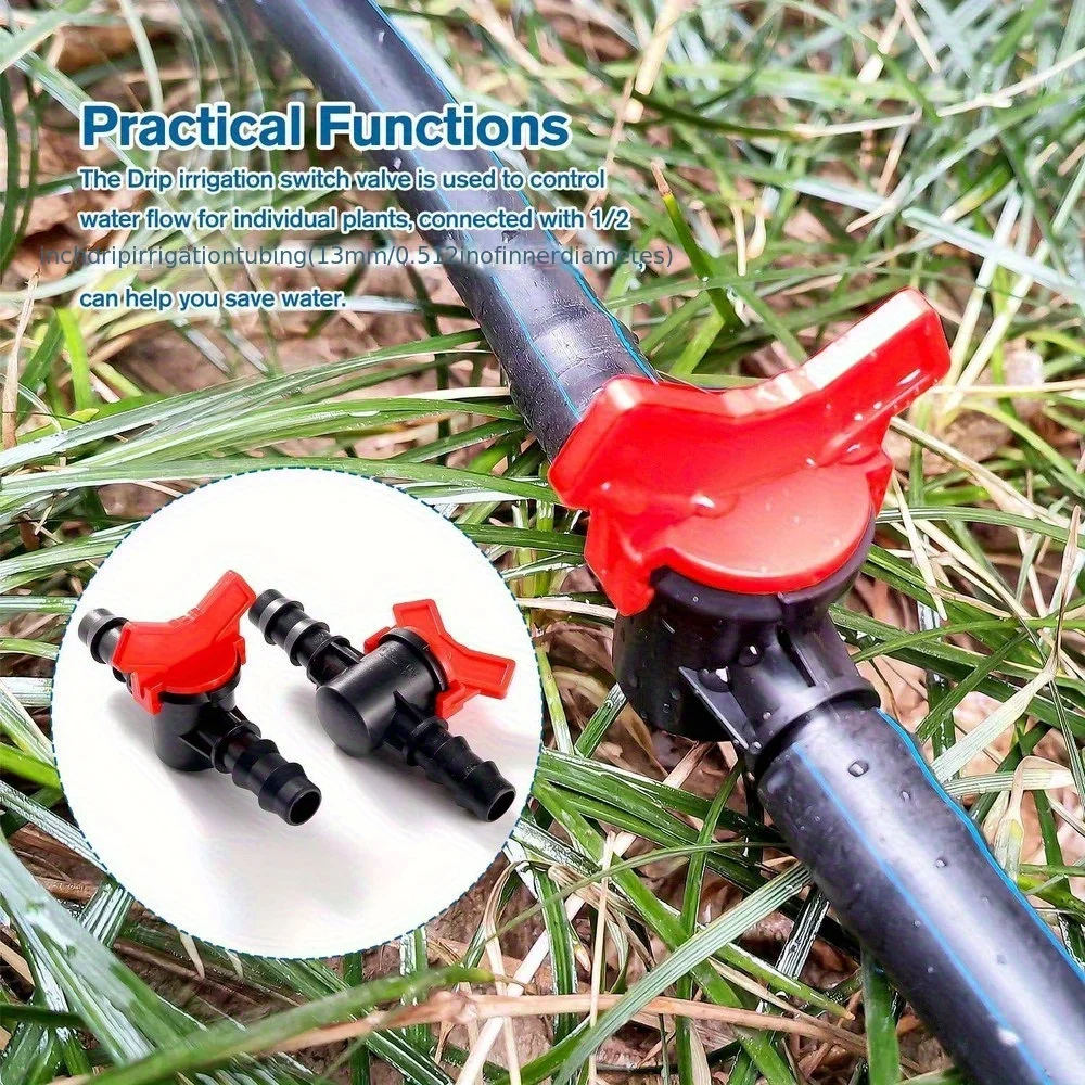 10pcs 16mm Drip Irrigation Valve Set Universal Threaded Garden Valves Home And Garden Drip Irrigation Systems
10pcs 16mm Drip Irrigation Valve Set Universal Threaded Garden Valves Home And Garden Drip Irrigation Systems