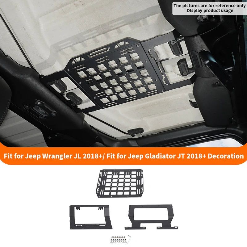 Front Roof Rrack Shelf Fit For Jeep Wrangler JL For JT Gladiator 2018 Up Metal Car Accessories
Front Roof Rrack Shelf Fit For Jeep Wrangler JL For JT Gladiator 2018 Up Metal Car Accessories