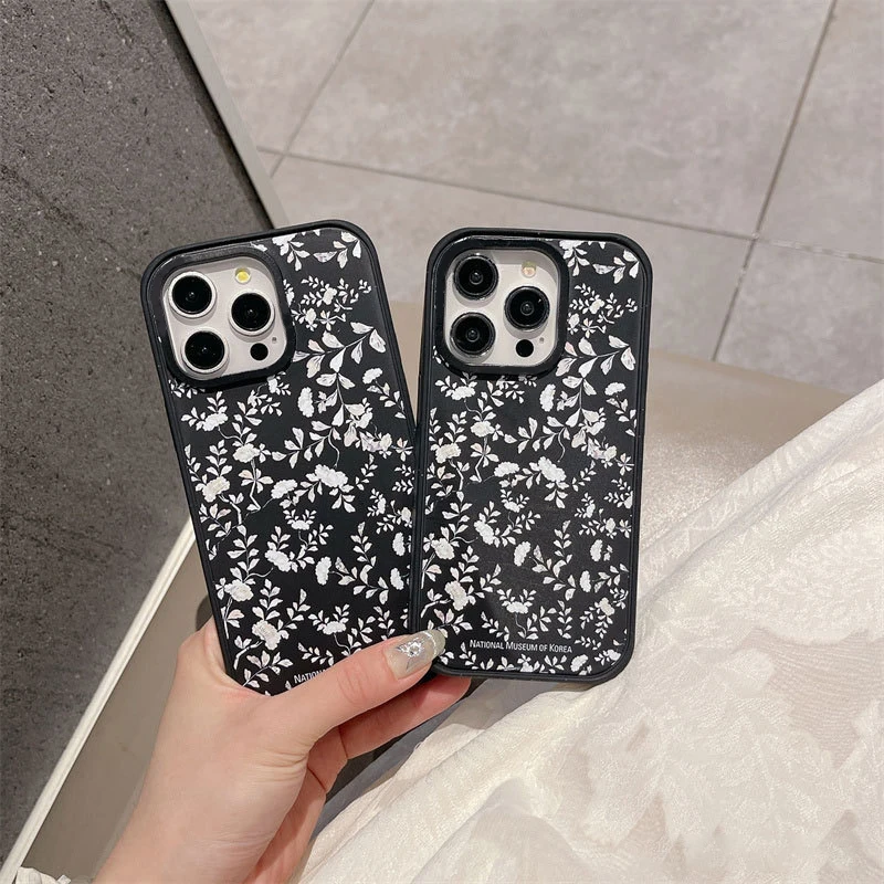 Classic Simple Flowers Black Frosted Phone Case Cover for IPhone 13 14 15 Pro Max Case for 15 Pro Max
Classic Simple Flowers Black Frosted Phone Case Cover for IPhone 13 14 15 Pro Max Case for 15 Pro Max