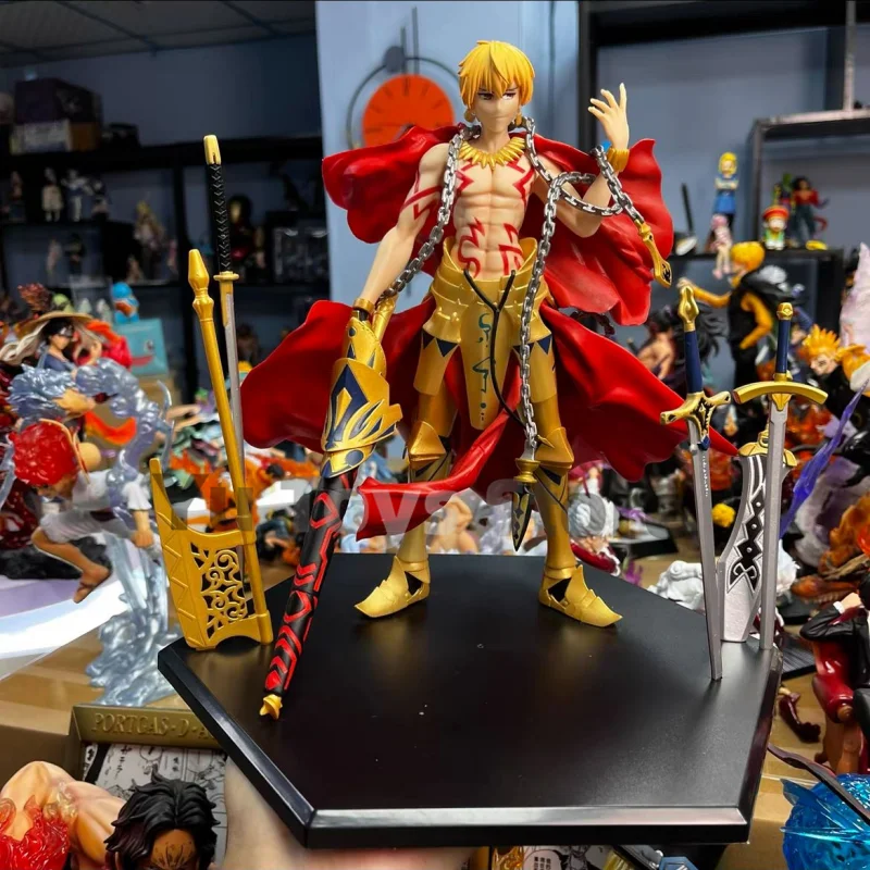 New Genuine Gilgamesh Animation Wholesale Fatefgogk Golden Sparkling Hero King Model Box Decoration Wholesale Birthday Gift
New Genuine Gilgamesh Animation Wholesale Fatefgogk Golden Sparkling Hero King Model Box Decoration Wholesale Birthday Gift