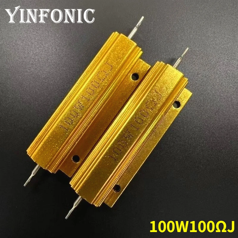 RX24 100 Вт 100R Ом мощность металлический корпус алюминиевый золотой резистор 100 Вт 100R сопротивление резистор высокой мощности
RX24 100 Вт 100R Ом мощность металлический корпус алюминиевый золотой резистор 100 Вт 100R сопротивление резистор высокой мощности