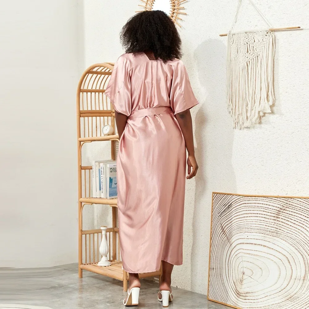 Dubai Traditional Elegant Muslim Lady Loose Open Front Prayer Cardigans African Women Plain Color Long Kimonos & Nightgown
Dubai Traditional Elegant Muslim Lady Loose Open Front Prayer Cardigans African Women Plain Color Long Kimonos & Nightgown