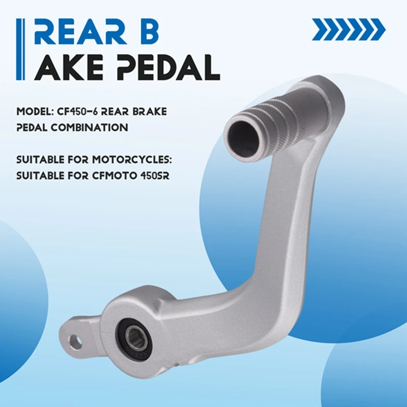 M0t-rMotorcycle Parts Rear Brake Pedal Combination Brake Lever Pedal Suitable for CFMOTO
M0t-rMotorcycle Parts Rear Brake Pedal Combination Brake Lever Pedal Suitable for CFMOTO