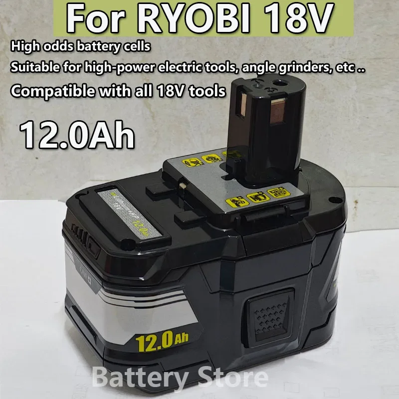 new RYOBI 18V 12.0Ah-15C l-ion high-performance battery suitable for all series power tools P104 P108 P109 RB18L50 RB18L20
new RYOBI 18V 12.0Ah-15C l-ion high-performance battery suitable for all series power tools P104 P108 P109 RB18L50 RB18L20