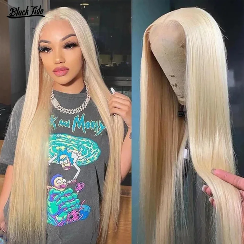 180% Density 13x4 HD Transparent Lace 613 Honey Blonde Colored Bone Straight Human Hair Wigs Remy Brazilian Human Hair Wigs
180% Density 13x4 HD Transparent Lace 613 Honey Blonde Colored Bone Straight Human Hair Wigs Remy Brazilian Human Hair Wigs