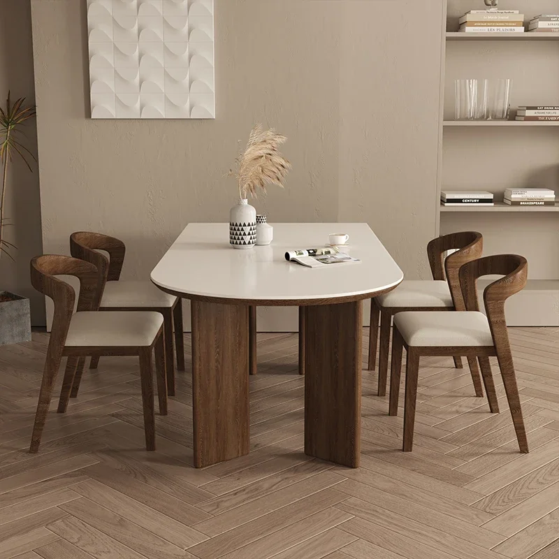 Custom-made quiet solid wood dining table is minimalist. Home island, terrace, rock dining table, living room, desk design, teac
Custom-made quiet solid wood dining table is minimalist. Home island, terrace, rock dining table, living room, desk design, teac