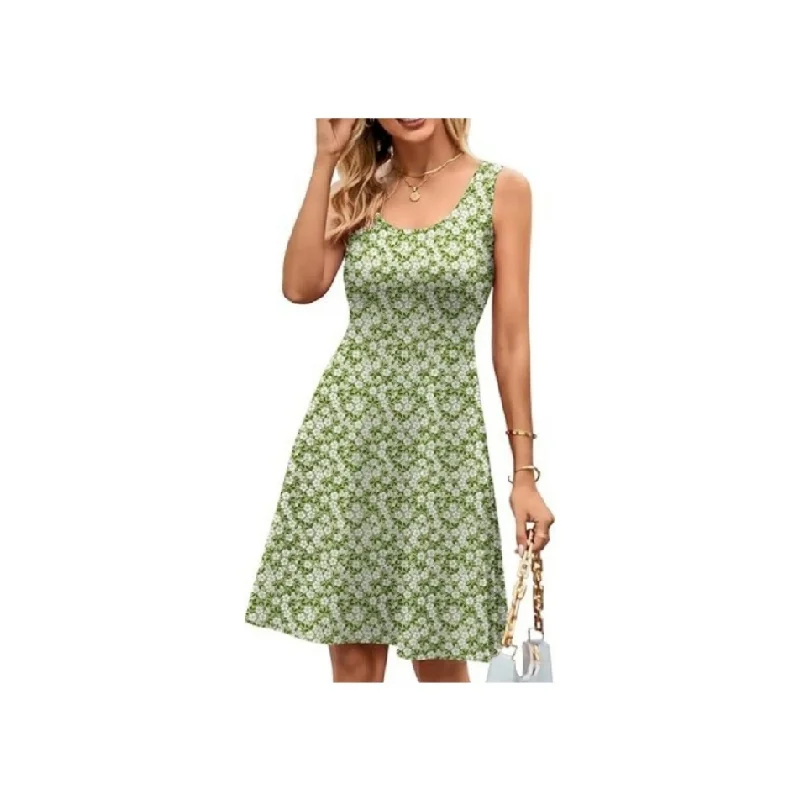 Casual loose spring and summer women's dresses Sleeveless floral sundresses swimsuit cover-ups Beach resort sundresses
Casual loose spring and summer women's dresses Sleeveless floral sundresses swimsuit cover-ups Beach resort sundresses