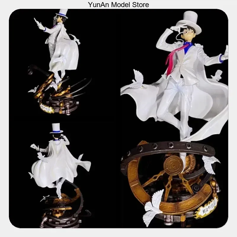 PVC Anime Figure Statue Gift 37cm Detective Conan Kuroba Kaito Performance Time Interchangeable Hands
PVC Anime Figure Statue Gift 37cm Detective Conan Kuroba Kaito Performance Time Interchangeable Hands
