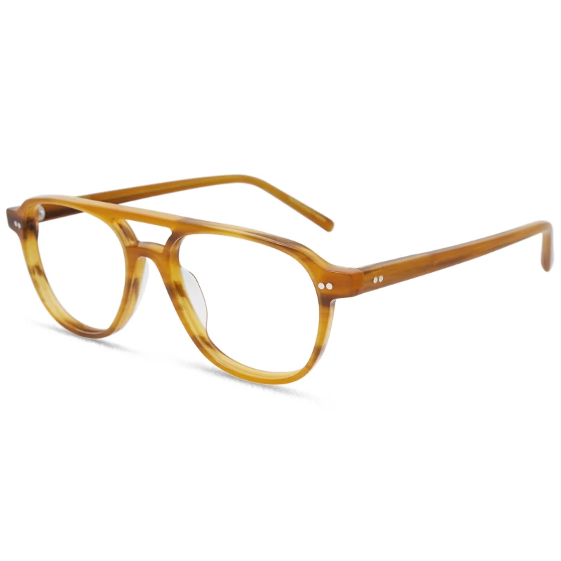 Summer new double bridge fine edged acetate glasses frame for both men and women, can be equipped with prescription lenses and o
Summer new double bridge fine edged acetate glasses frame for both men and women, can be equipped with prescription lenses and o