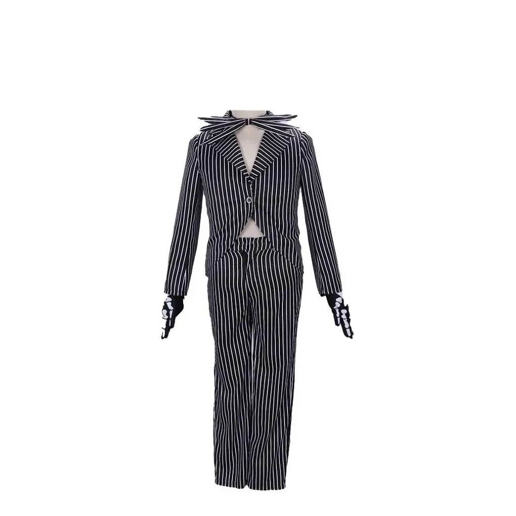 Men's And Women's Halloween Cosplay Jack Skelton Costume Christmas Night Horror Full Set Mask Stage Performance Traditional H...
Men's And Women's Halloween Cosplay Jack Skelton Costume Christmas Night Horror Full Set Mask Stage Performance Traditional H...