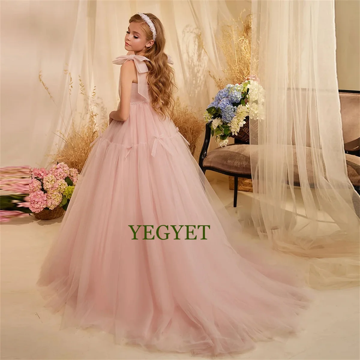 Puffy Girl Gown Flower Girl Dress Embroidery Wedding Party Dresses Cute Baby Girl Dress Princess Dress Little Bridal
Puffy Girl Gown Flower Girl Dress Embroidery Wedding Party Dresses Cute Baby Girl Dress Princess Dress Little Bridal