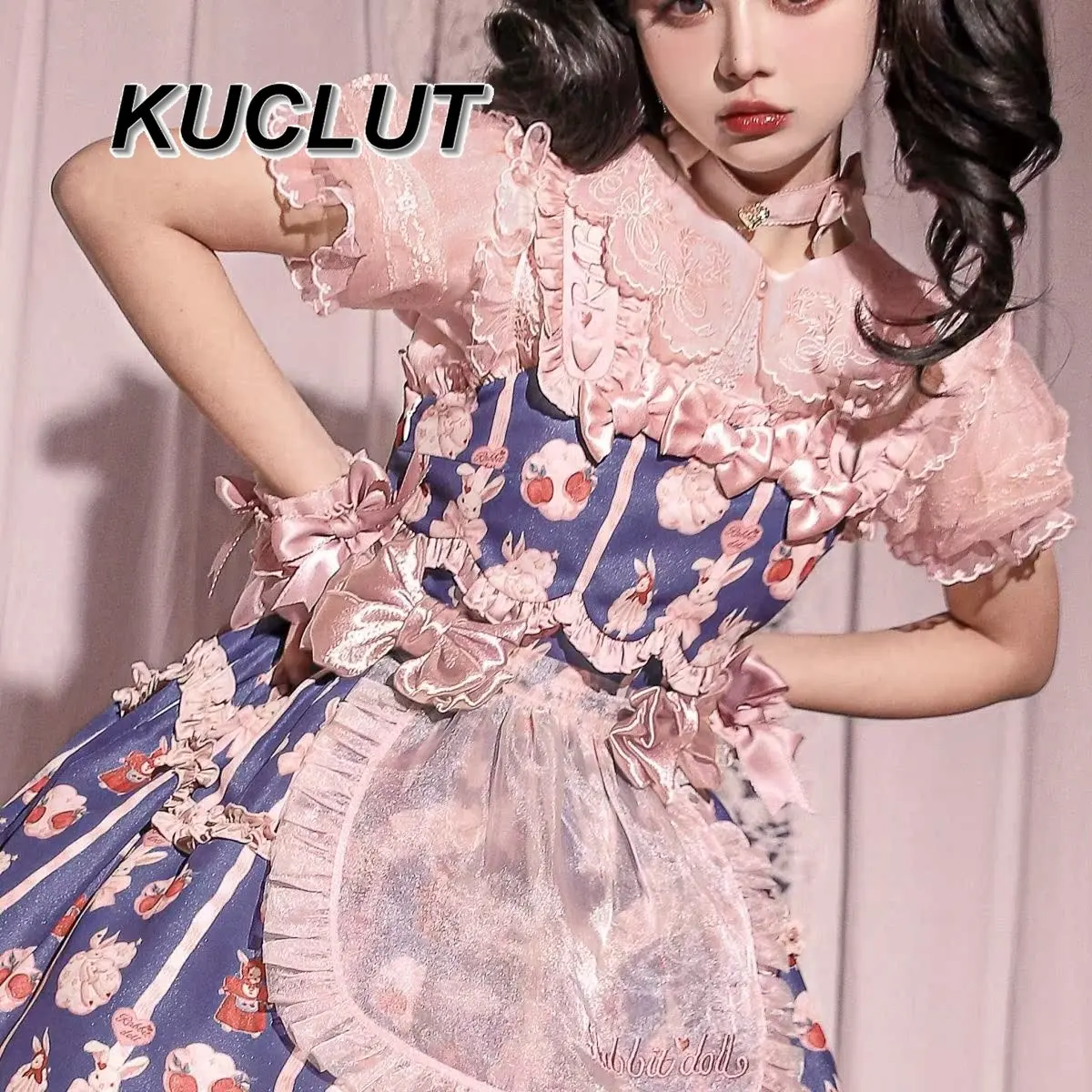 Lolita Style Inside Shirt Solid Color Fashion Short-sleeved Top Fashion Summer Women Tops Elegant Casual Blouses Femme
Lolita Style Inside Shirt Solid Color Fashion Short-sleeved Top Fashion Summer Women Tops Elegant Casual Blouses Femme