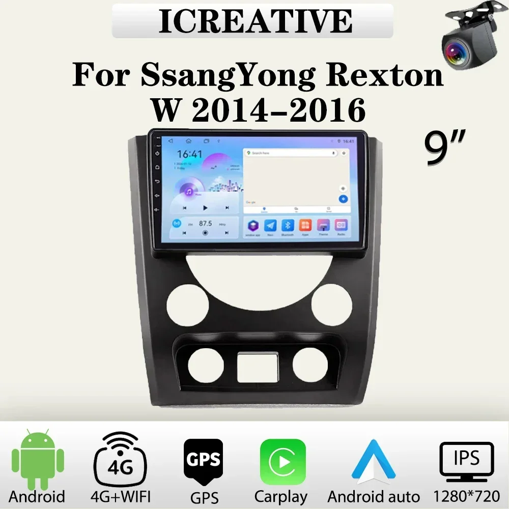 Car Radio for SsangYong Rexton 2014-2016 Multimedia Video Player Wireless Carplay & Android Auto Touch Screen 9‘’ Navigation GPS
Car Radio for SsangYong Rexton 2014-2016 Multimedia Video Player Wireless Carplay & Android Auto Touch Screen 9‘’ Navigation GPS