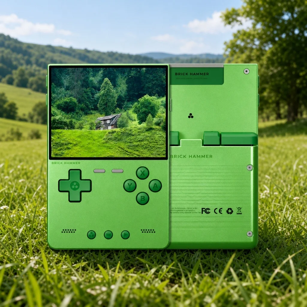 TRIMUI BRICK Handheld Game Console 3.2'' IPS Screen CNC Aluminum Linux LED Gift
TRIMUI BRICK Handheld Game Console 3.2'' IPS Screen CNC Aluminum Linux LED Gift
