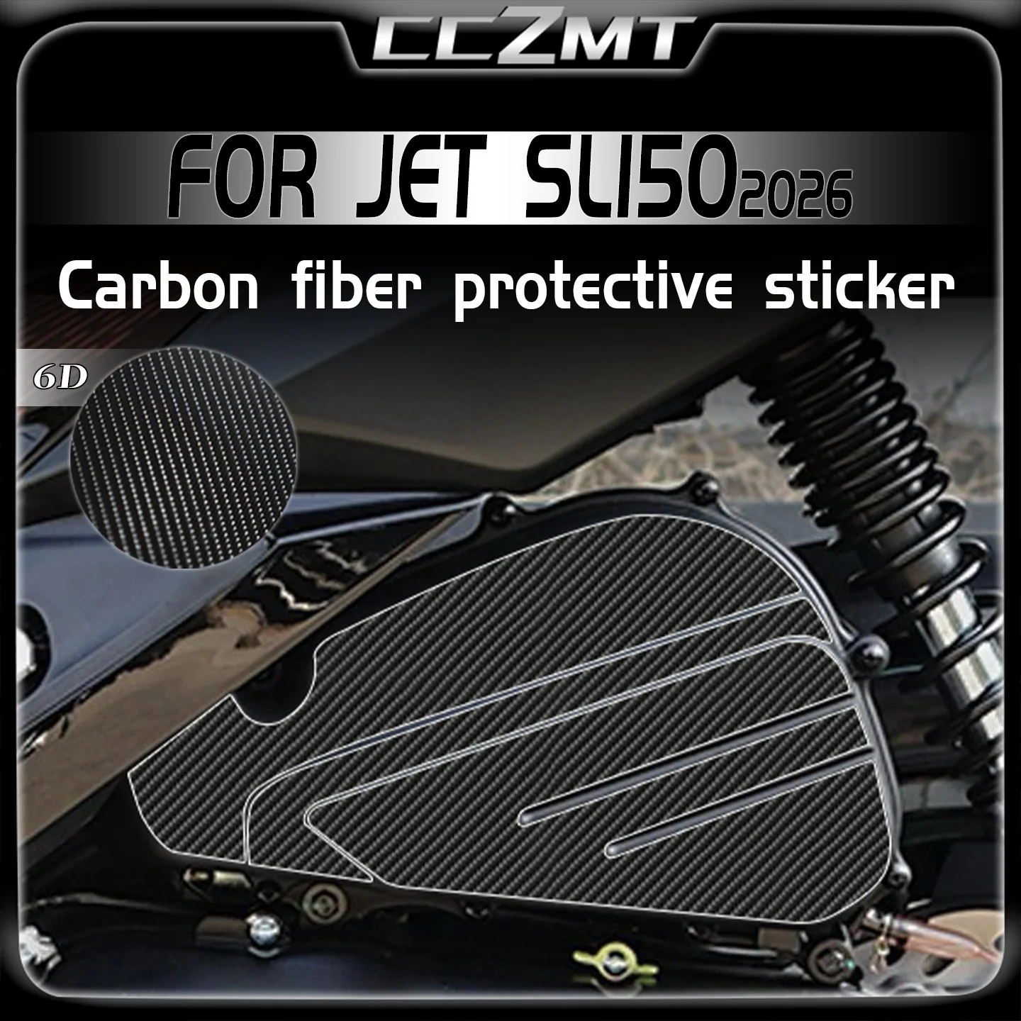 For SYM JET SL150 jet sl150 2026 6D Carbon Fiber Protective Sticker Modification Storage Box Front Foot Pedal Film Accessories
For SYM JET SL150 jet sl150 2026 6D Carbon Fiber Protective Sticker Modification Storage Box Front Foot Pedal Film Accessories