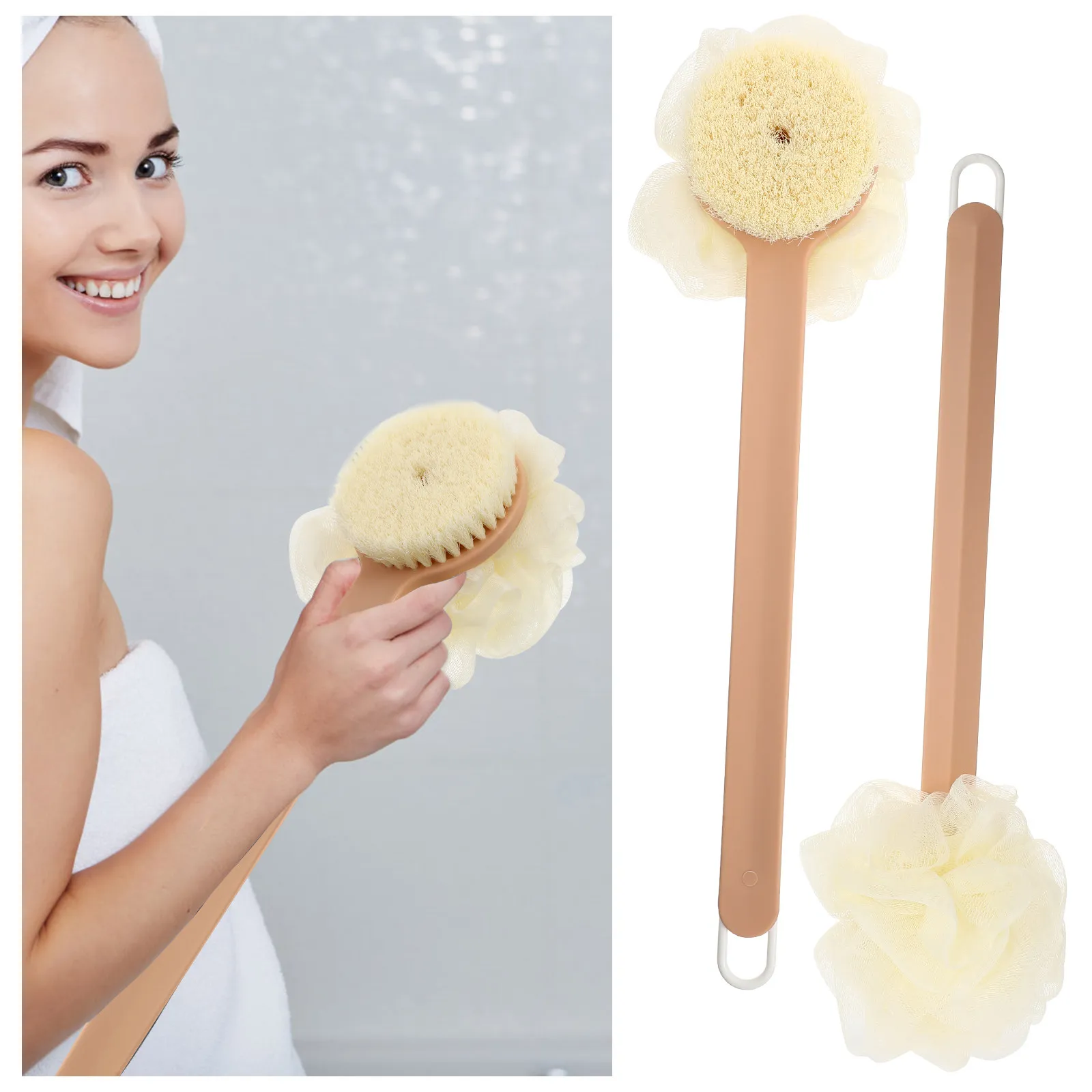 Bath Brush with Long Handle Shower Back Scrubber Body Cleaner Exfoliating Mesh Sponge for Feet Knees Legs Soft Flexible Skin
Bath Brush with Long Handle Shower Back Scrubber Body Cleaner Exfoliating Mesh Sponge for Feet Knees Legs Soft Flexible Skin