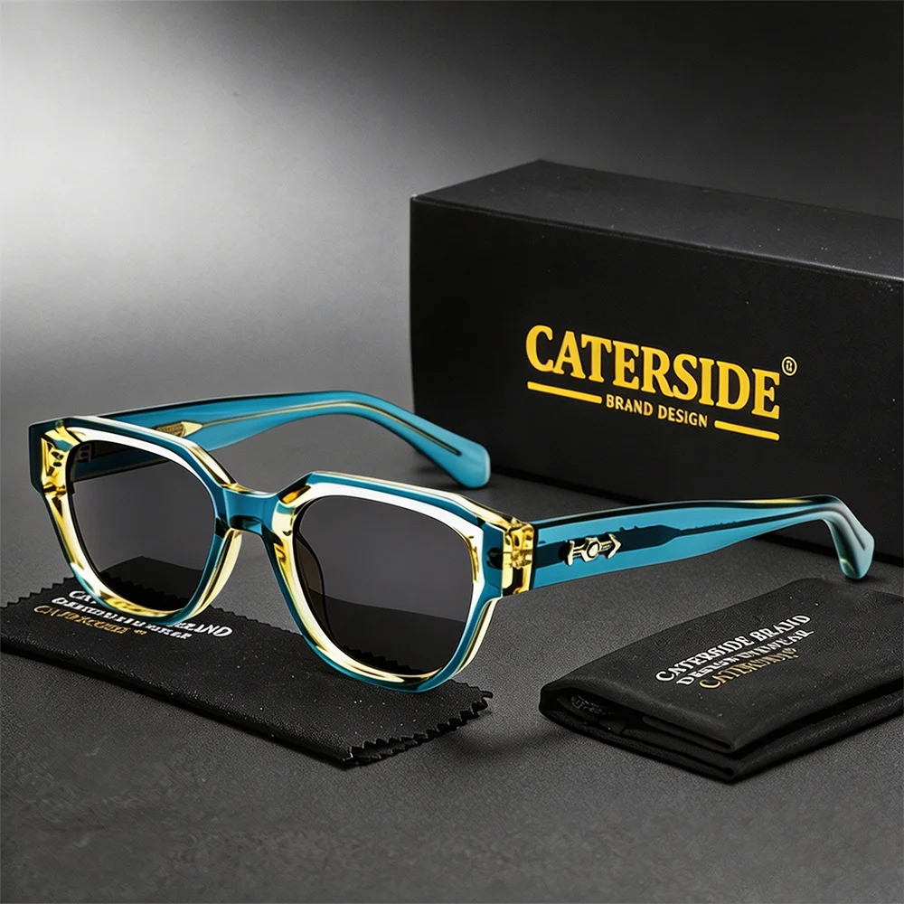 CATERSIDE Men Fashion Sunglasses High-Quality Pc Square Thick Frame Sun Glasses Women Business Festival Gifts Rational Glasses
CATERSIDE Men Fashion Sunglasses High-Quality Pc Square Thick Frame Sun Glasses Women Business Festival Gifts Rational Glasses