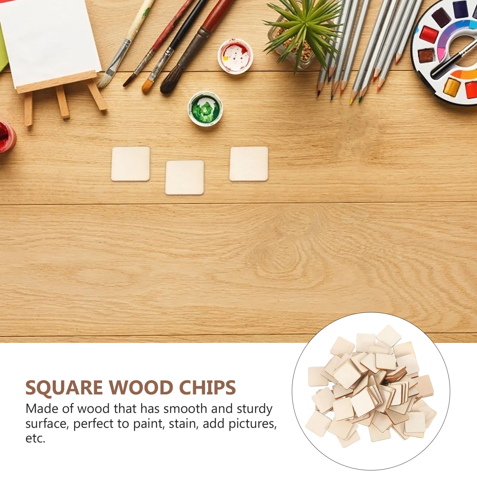 300Pcs Square Wood Blocks Smooth Surface Unfinished DIY Art Slices for Painting Craft Projects Square Slices Blank Wood Pieces
300Pcs Square Wood Blocks Smooth Surface Unfinished DIY Art Slices for Painting Craft Projects Square Slices Blank Wood Pieces