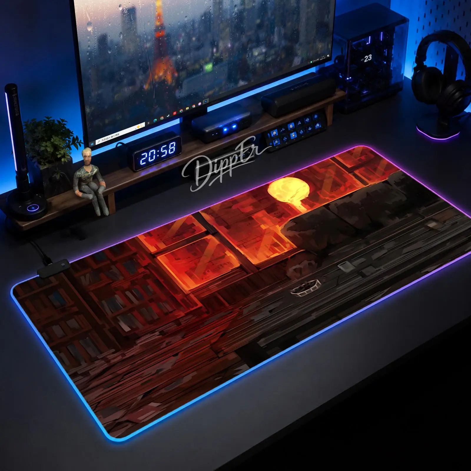A-Library of Ruina Mouse Pad Large Size LED Glowing Table Pad XXL Gaming Non-slip Rubber Mat With Backlight
A-Library of Ruina Mouse Pad Large Size LED Glowing Table Pad XXL Gaming Non-slip Rubber Mat With Backlight