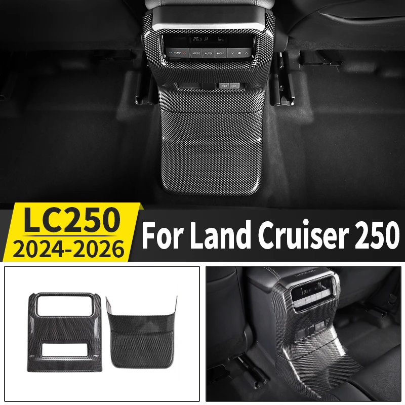 For 2024-2026 Toyota Land Cruiser Prado LC250 j250 Rear Armrest Box Anti Kick Panel Scratch Resistant Car Interior Accessories
For 2024-2026 Toyota Land Cruiser Prado LC250 j250 Rear Armrest Box Anti Kick Panel Scratch Resistant Car Interior Accessories