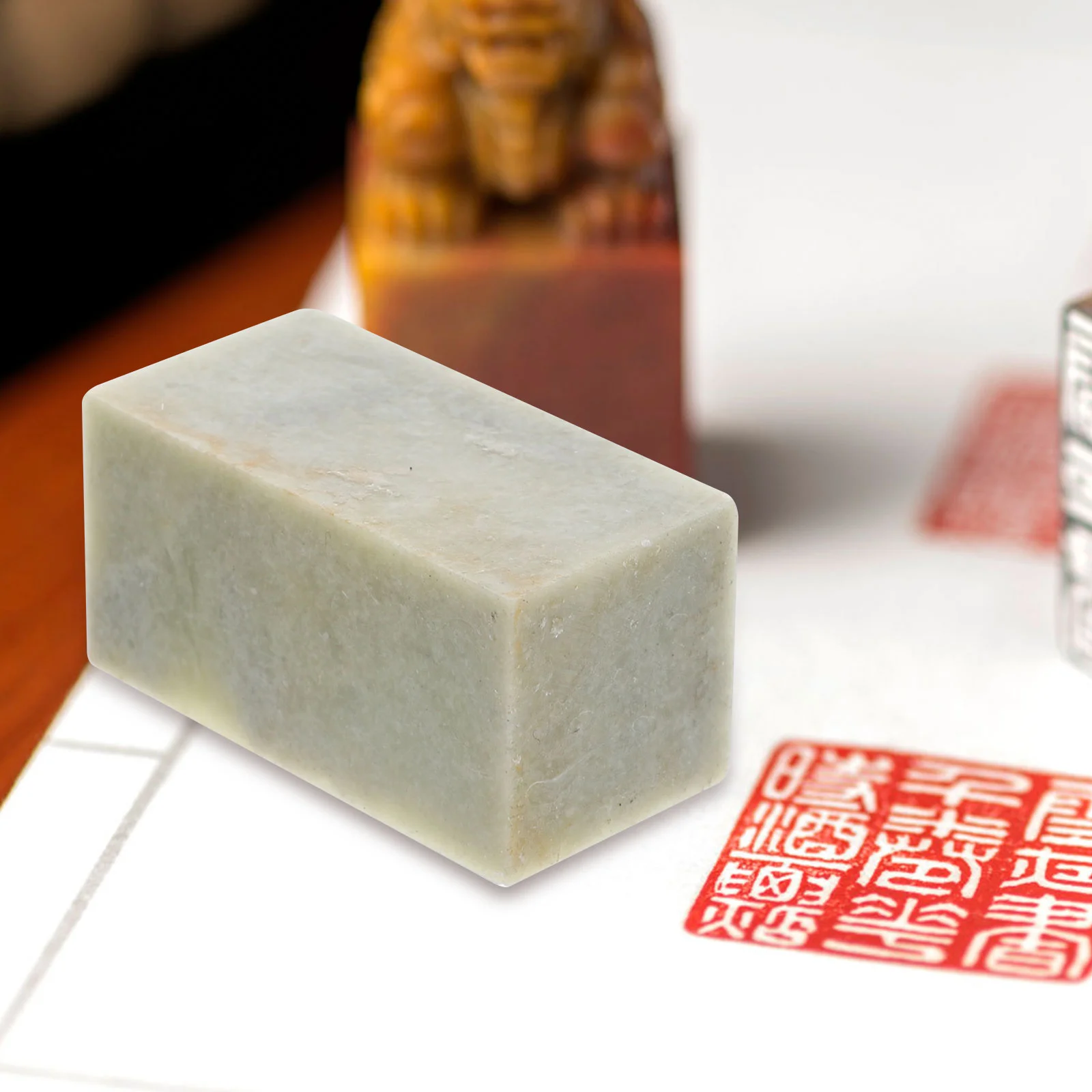 Seal Stone Blank Name Stamps Chapter Stampers Chinese Calligraphy Painting Craft Gifts Office Supplies
Seal Stone Blank Name Stamps Chapter Stampers Chinese Calligraphy Painting Craft Gifts Office Supplies
