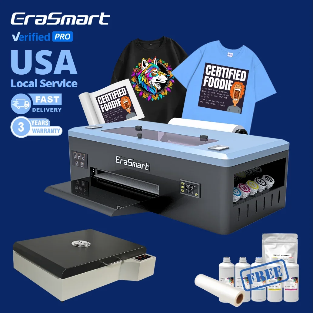 Erasmart 13-дюймовый 340-миллиметровый принтер для футболок Печатная машина A3 Dtf-принтер 30 см Розовый Dtf-принтер с печью DTF
Erasmart 13-дюймовый 340-миллиметровый принтер для футболок Печатная машина A3 Dtf-принтер 30 см Розовый Dtf-принтер с печью DTF
