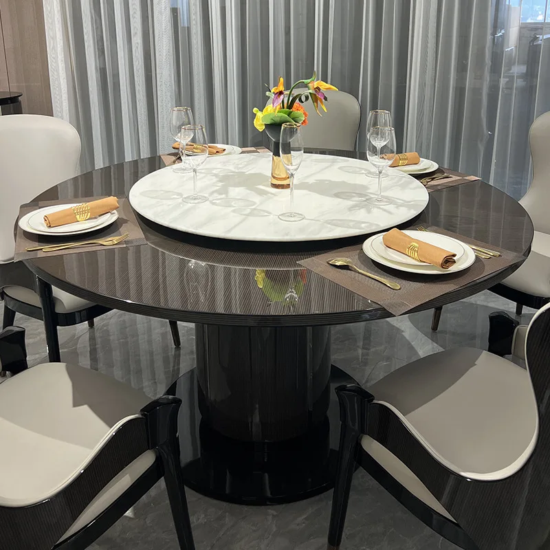 hit productModern Design Dining Room Furniture Light Luxury Dining Tables Marble Top Round Luxury Dining Table Set 6 Seater
hit productModern Design Dining Room Furniture Light Luxury Dining Tables Marble Top Round Luxury Dining Table Set 6 Seater