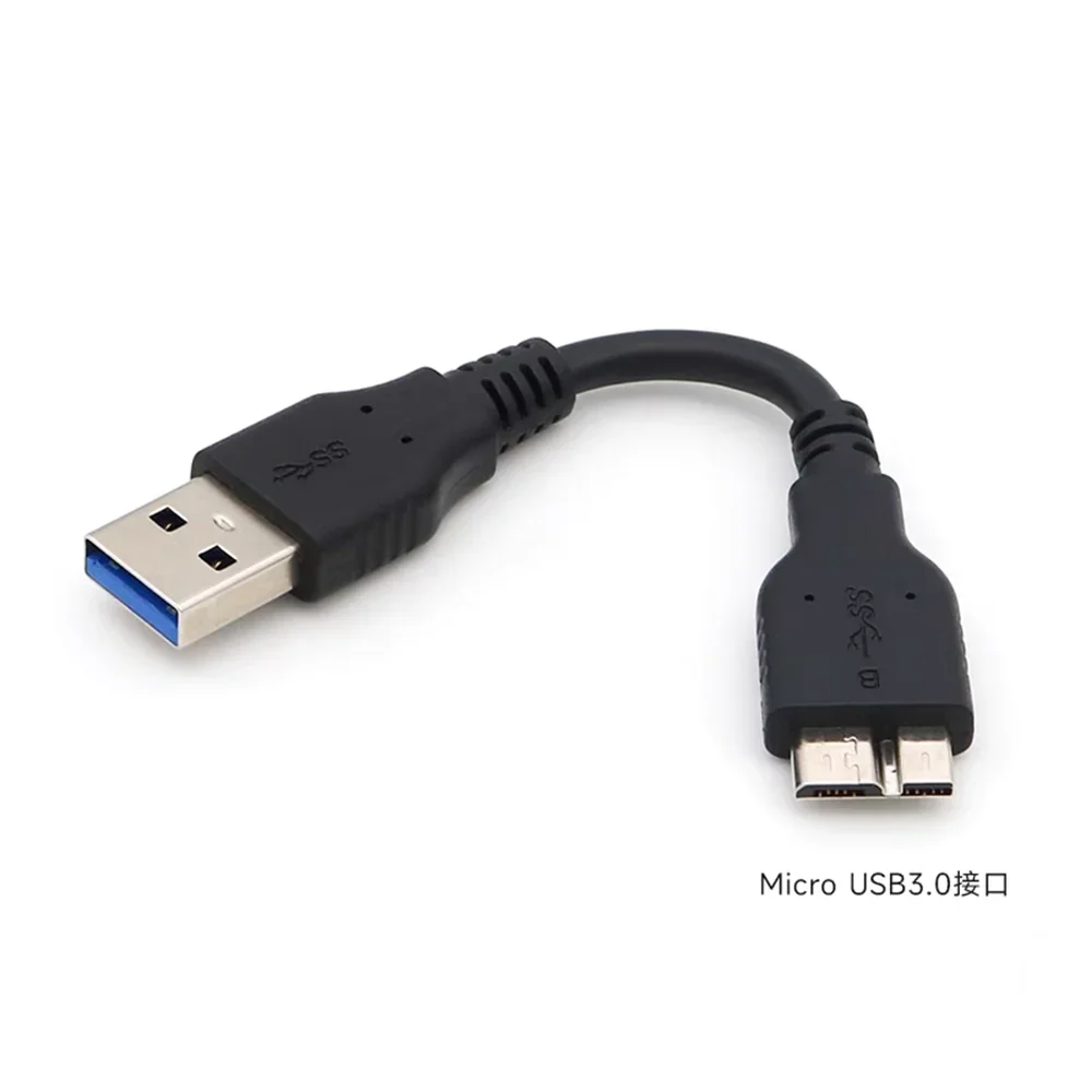 Micro B to USB 3.0 data cable, ultra short 10cm, computer connected to portable hard drive, high-speed transfer adapter, chargin
Micro B to USB 3.0 data cable, ultra short 10cm, computer connected to portable hard drive, high-speed transfer adapter, chargin