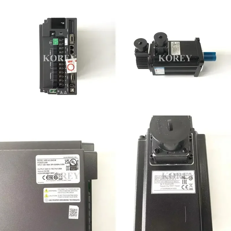 New, Ready Stock ASDA-A2 Series Servo Driver 2000W ASD-A2-2043-M+ECMA-K11820RS ECMA-ECMA-K11820SS
New, Ready Stock ASDA-A2 Series Servo Driver 2000W ASD-A2-2043-M+ECMA-K11820RS ECMA-ECMA-K11820SS