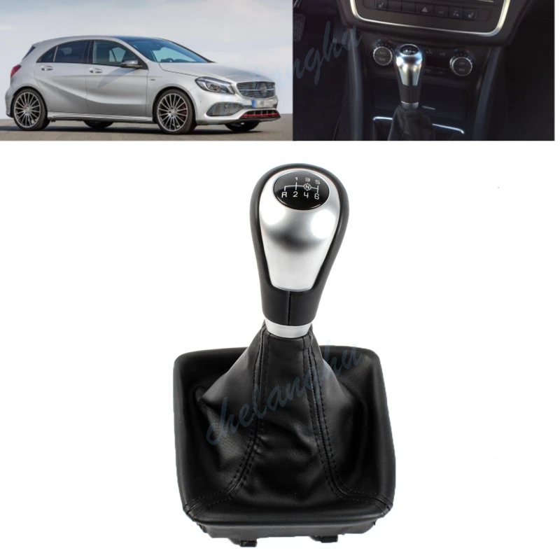 6-скоростная ручка переключения передач с чехлом из искусственной кожи для Benz W176 W213 W205 2016 2017 2018 2019 2020 2021 автомобильные аксессуары 
6-скоростная ручка переключения передач с чехлом из искусственной кожи для Benz W176 W213 W205 2016 2017 2018 2019 2020 2021 автомобильные аксессуары