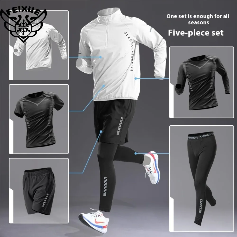 2025 Men's Fitness Set, Ice Silk Quick-Dry Summer Sports Clothes Short Sleeve T-Shirt Running Equipment Vest Summer Cycling Suit
2025 Men's Fitness Set, Ice Silk Quick-Dry Summer Sports Clothes Short Sleeve T-Shirt Running Equipment Vest Summer Cycling Suit