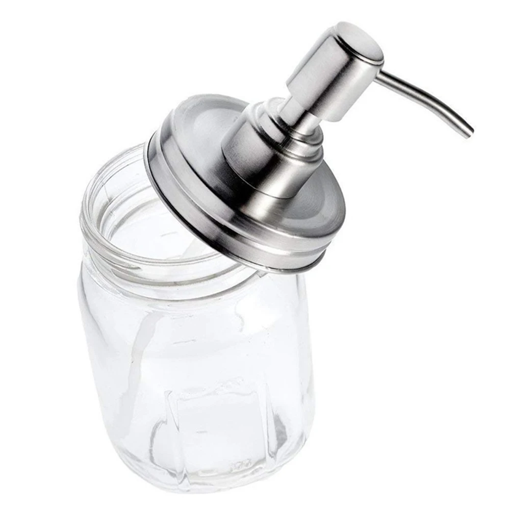 2pcs Stainless Steel Lotion Dispenser 70# For Mason Jar Soap Bottle Replacement Pump Lid Dispenser Pump Stainless Steel
2pcs Stainless Steel Lotion Dispenser 70# For Mason Jar Soap Bottle Replacement Pump Lid Dispenser Pump Stainless Steel