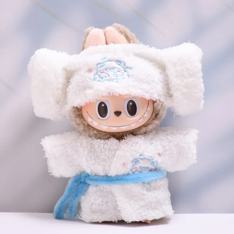 17 см модная кукла LABUBU, аксессуары для одежды, детские игрушки, реквизит для игрового дома, милый халат и костюм для сауны (без кукол)
17 см модная кукла LABUBU, аксессуары для одежды, детские игрушки, реквизит для игрового дома, милый халат и костюм для сауны (без кукол)