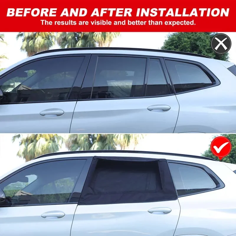 For BMW X3 G01 2018-2024 Car Rear Side Window Shade Curtain Breathable Privacy Sunshade Protection Cover
For BMW X3 G01 2018-2024 Car Rear Side Window Shade Curtain Breathable Privacy Sunshade Protection Cover