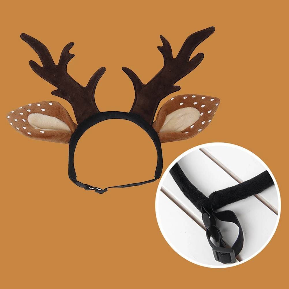 Adorable Christmas Pet Antler Headband For Cat Kitten Festive Hair Accessory Hoop Deer Costume Outdoor Daily Wear Sizing S
Adorable Christmas Pet Antler Headband For Cat Kitten Festive Hair Accessory Hoop Deer Costume Outdoor Daily Wear Sizing S