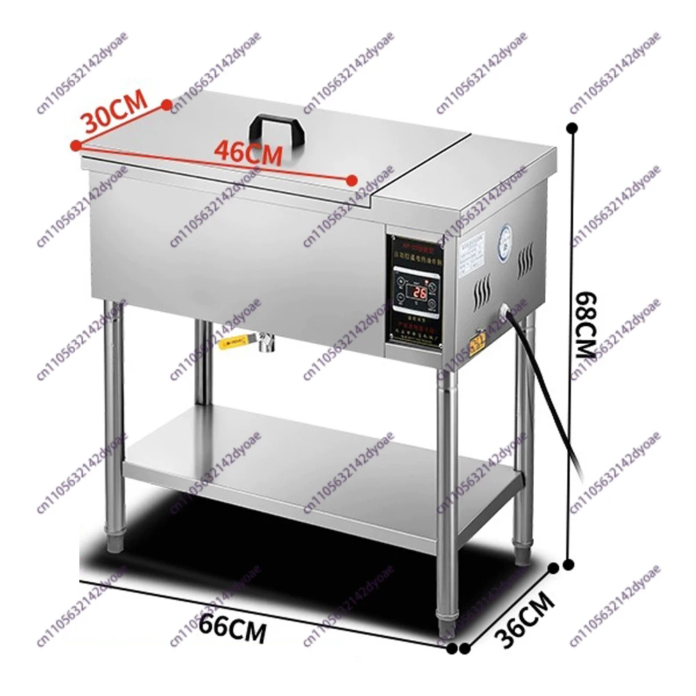 Vertical 23L Electric Fryer Large Capacity Potato Chips Fried Skewers Fully Automatic intelligent Constant Temperature
Vertical 23L Electric Fryer Large Capacity Potato Chips Fried Skewers Fully Automatic intelligent Constant Temperature