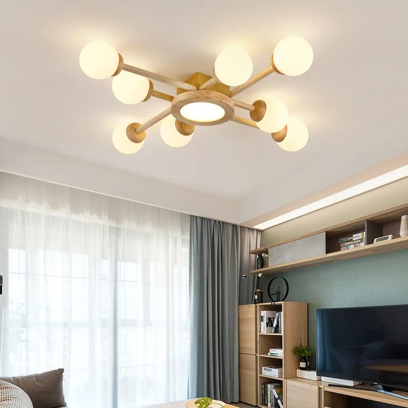 Nordic Woodcraft Ceiling Light Simple Modern Japanese Creative Solid Wood Living Dining Room Study Bedroom Lighting Fixtures
Nordic Woodcraft Ceiling Light Simple Modern Japanese Creative Solid Wood Living Dining Room Study Bedroom Lighting Fixtures
