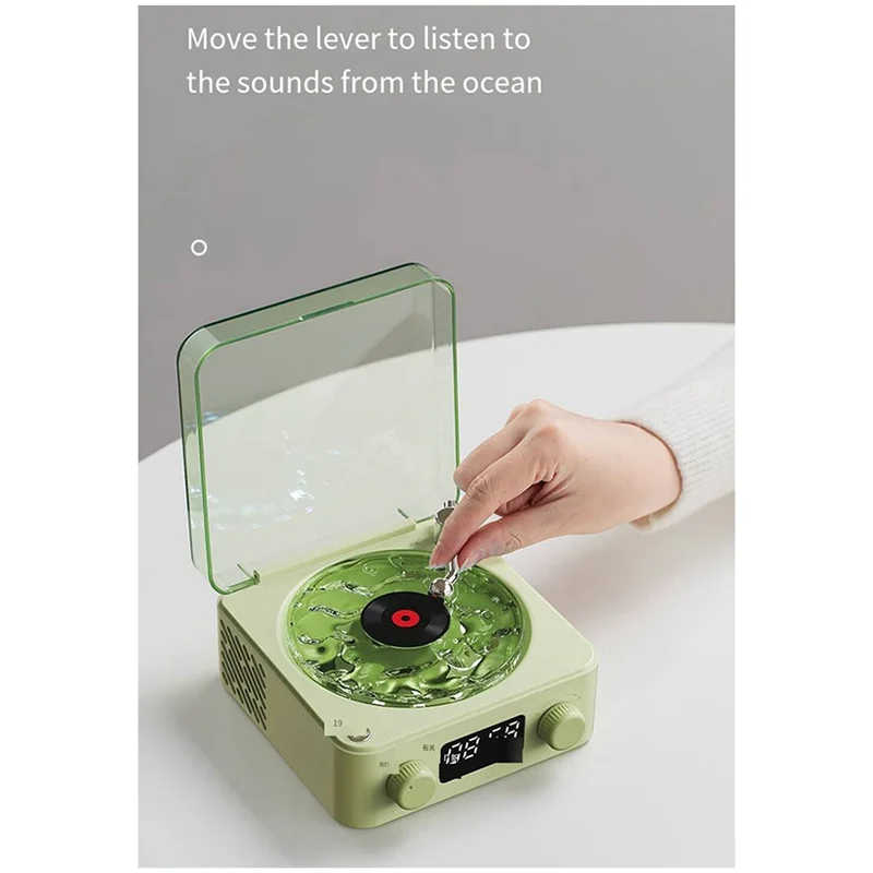 A31R-New Retro Alarm Clock Record Player Bluetooth Audio High Quality Wireless Small Speaker Portable Subwoofer Durable White
A31R-New Retro Alarm Clock Record Player Bluetooth Audio High Quality Wireless Small Speaker Portable Subwoofer Durable White