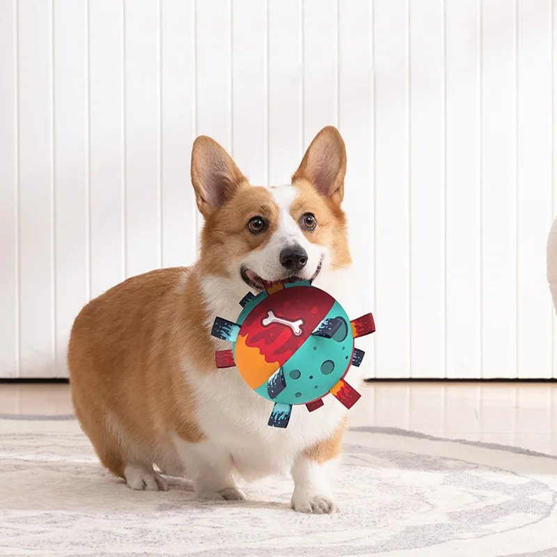 Pet Supplies Soccer Plush Fully Managed Hot Sale Outdoor Tug-of-War Interactive Ball Dog Toy
Pet Supplies Soccer Plush Fully Managed Hot Sale Outdoor Tug-of-War Interactive Ball Dog Toy