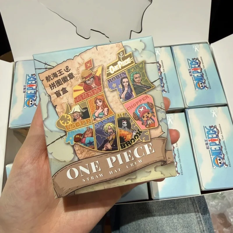 One Piece Metal Enamel Pin Blind Box Puzzle Anime Character Brooch For Collection Anime Fans Luffy Zoro Nami Sanji Chopper Robin
One Piece Metal Enamel Pin Blind Box Puzzle Anime Character Brooch For Collection Anime Fans Luffy Zoro Nami Sanji Chopper Robin
