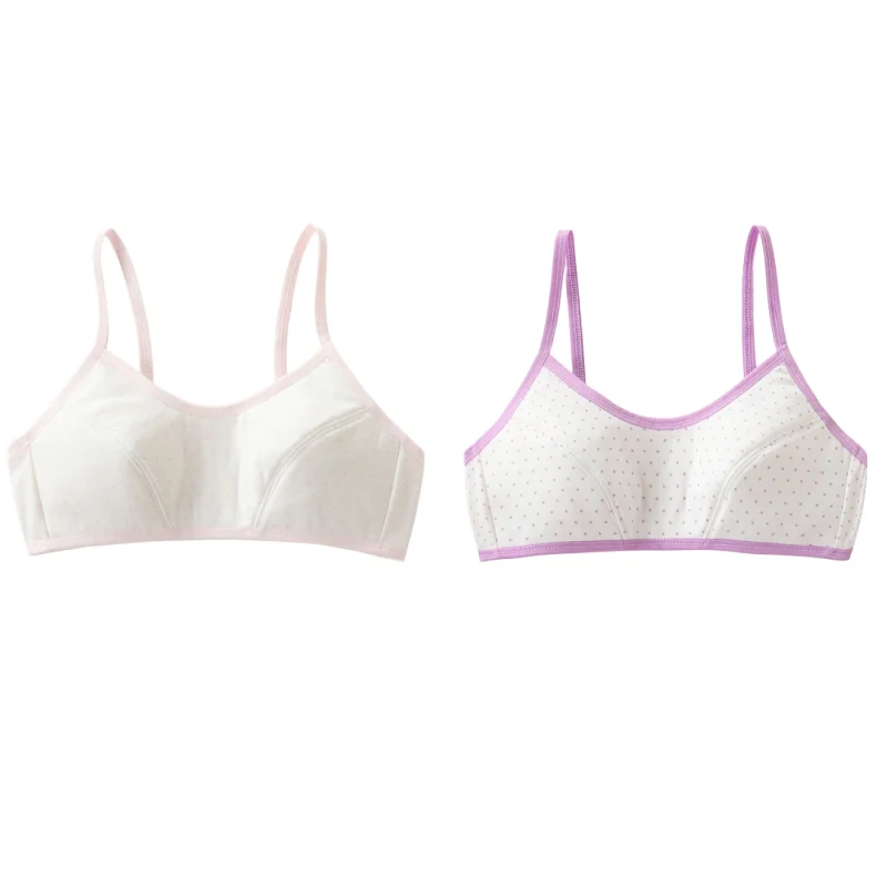 2Pcs/Lot Girls Brassiere Cotton Underwear Back Buckle Design Adolescent Girls Training Bras Breathable Teenage Girl Tops Bra
2Pcs/Lot Girls Brassiere Cotton Underwear Back Buckle Design Adolescent Girls Training Bras Breathable Teenage Girl Tops Bra