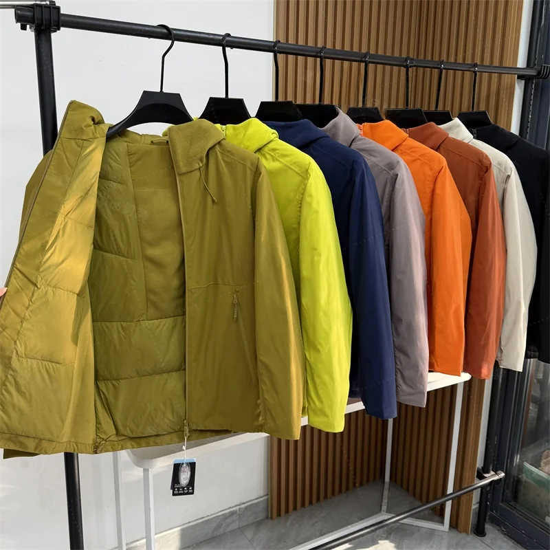 Мужская легкая теплая куртка с капюшоном для активного отдыха, 90% пух, повседневная спортивная, из полиэстера, с длинными рукавами, на молнии
Мужская легкая теплая куртка с капюшоном для активного отдыха, 90% пух, повседневная спортивная, из полиэстера, с длинными рукавами, на молнии