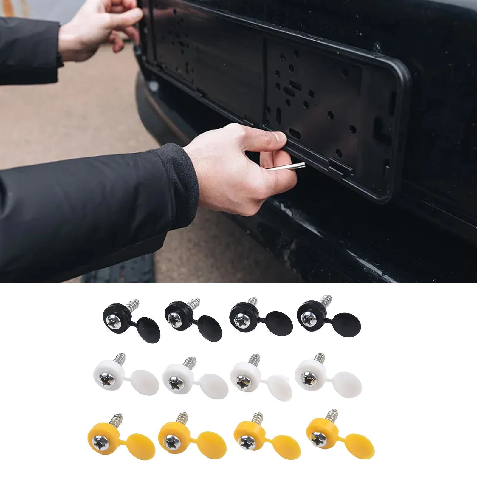48pcs/set Car License Number Plate Screws Cap Set For Car Number Plate Fastening Frame Vehicle License Plate Fittings Accessorie
48pcs/set Car License Number Plate Screws Cap Set For Car Number Plate Fastening Frame Vehicle License Plate Fittings Accessorie