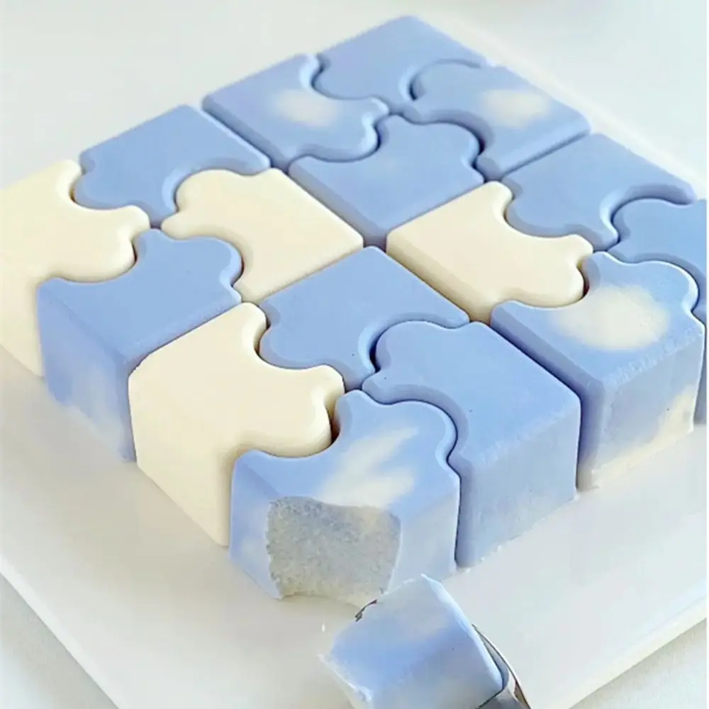 Ice Cream Silicone Puzzle Mousse Mold 3D 20 Holes Baking Mould Dessert Tools Sugar Craft Cake Mold Kitchen
Ice Cream Silicone Puzzle Mousse Mold 3D 20 Holes Baking Mould Dessert Tools Sugar Craft Cake Mold Kitchen