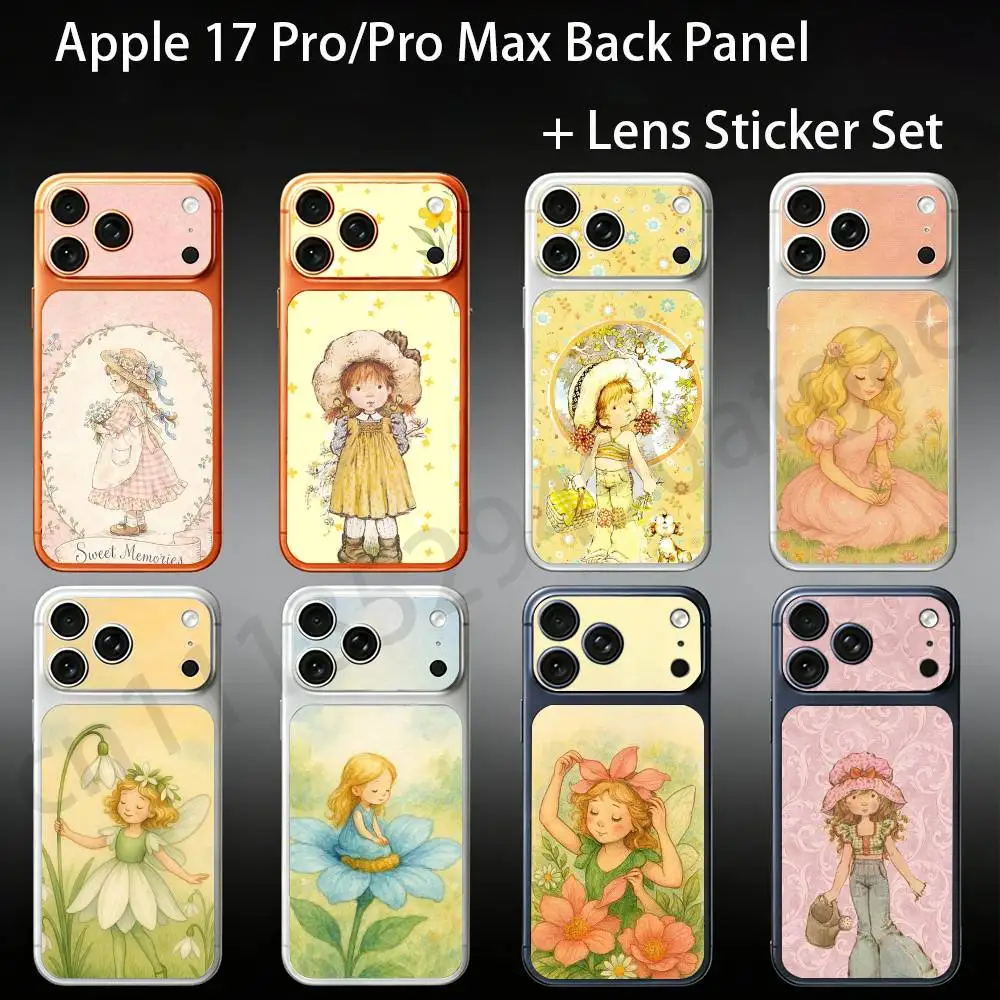 Sarah Kay pattern For iPhone 17Pro/ProMax Battry Back Cover with Camera Decal Skin Rear Protective Sticker Film
Sarah Kay pattern For iPhone 17Pro/ProMax Battry Back Cover with Camera Decal Skin Rear Protective Sticker Film