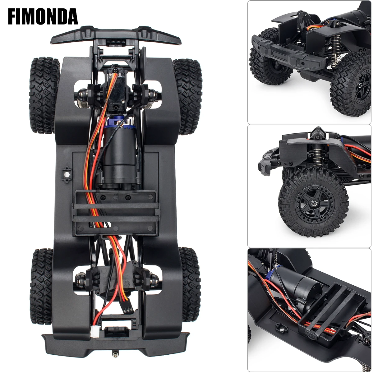 TRX4M Assembled Chassis Frame with Axles & Gearbox for 1/18 TRX4-M Bronco/Defender RC Crawler AX-8560
TRX4M Assembled Chassis Frame with Axles & Gearbox for 1/18 TRX4-M Bronco/Defender RC Crawler AX-8560