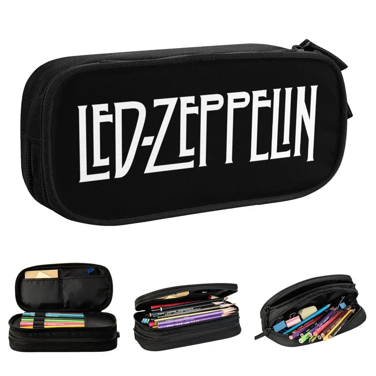 Large Pencil Case Band Led Zeppelins School Supplies Double Layer Pencilcase Women Make Up Bag Suprise Gift
Large Pencil Case Band Led Zeppelins School Supplies Double Layer Pencilcase Women Make Up Bag Suprise Gift